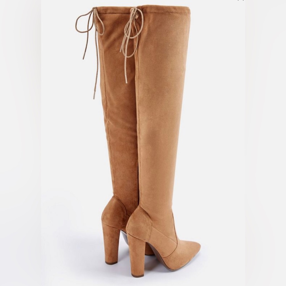 NEW Over the knee heeled boots - Size 8